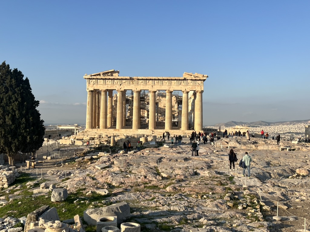 Athen Akropolis Aussichtsplattform