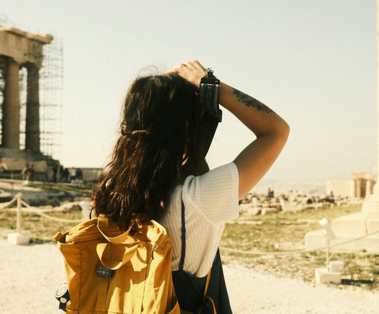 Akropolis Ausflug Heldinnenreise Retreat Beratung